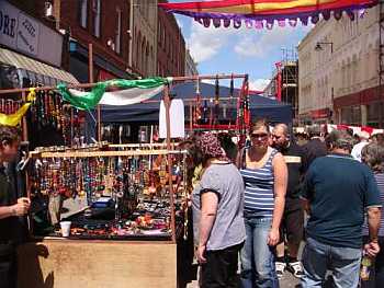 Street Stall in Kings Road St Leonards on sea