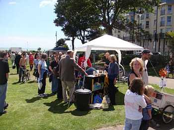 In the Gardens at Warrior Square, St Leonards