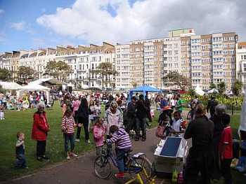 In the Gardens at Warrior Square, St Leonards