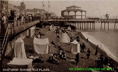 "Hastings - Eversfield Place" - another view of the Joy Wheel 1916? 