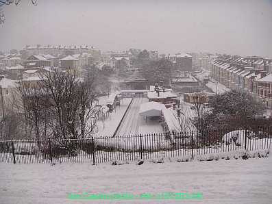 Hastings in the Snow 2010