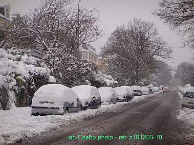 Hastings in the Snow 2010