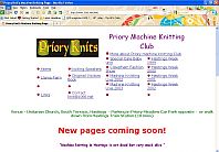 Hastings machine Knitting Club - Priory Knits