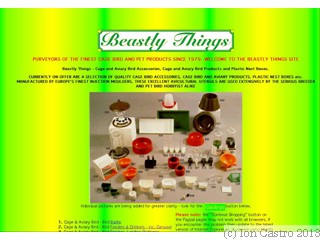 Beastly Things - commercial site