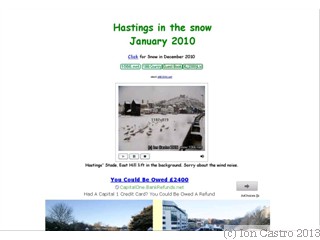 Hastings in the Snow