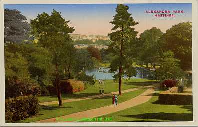 Alexandra park, Hastings
