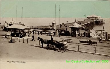 "The Pier, Hastings" c 1905