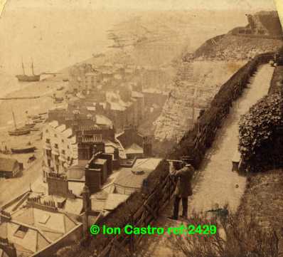 180's view from Hastings Castle