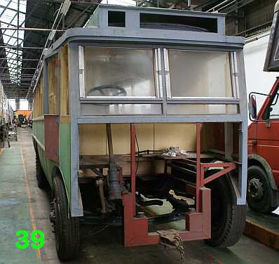 Hastings trolleybus No 45