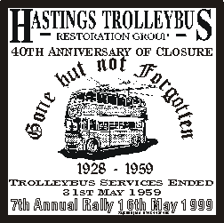 Hastings Trolleybus Restoration Group's  7th Annual Rally 1999